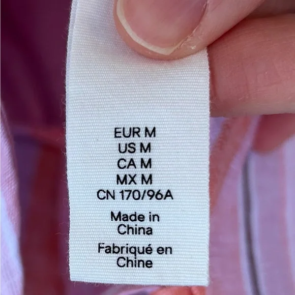 Lem Lem x H&M linen Pink Boho Dress, size M - Picture 11 of 11